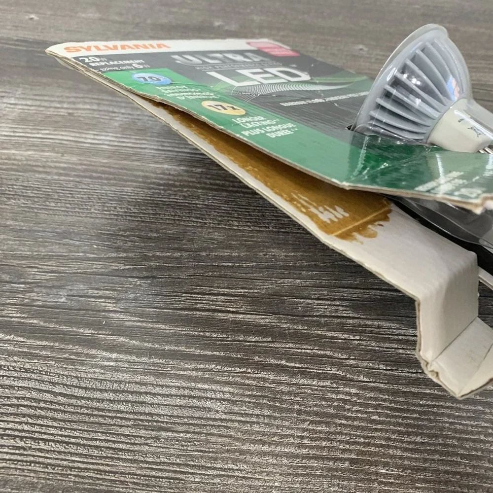 sylvania syl led 6w mr16 flood‎ dimmable 20w replacement New!